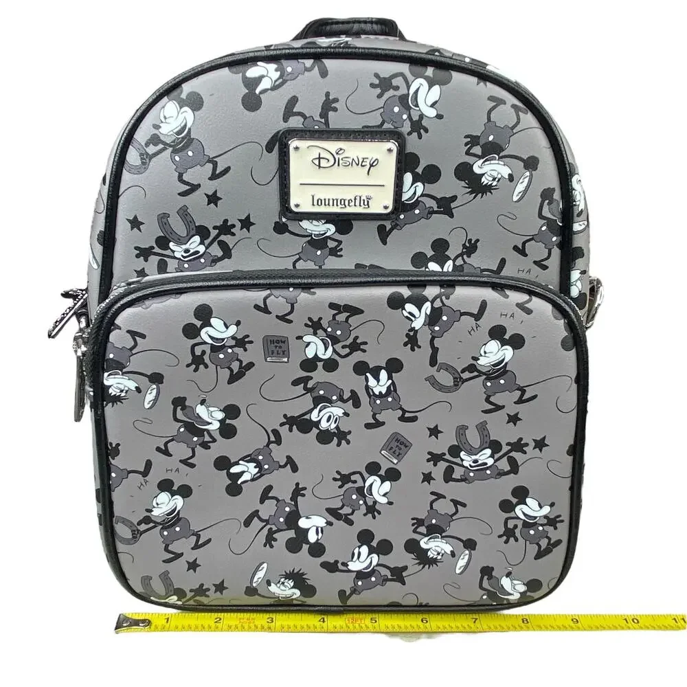 Disney X Loungefly Classic Mickey Mouse Plane Crazy Backpack